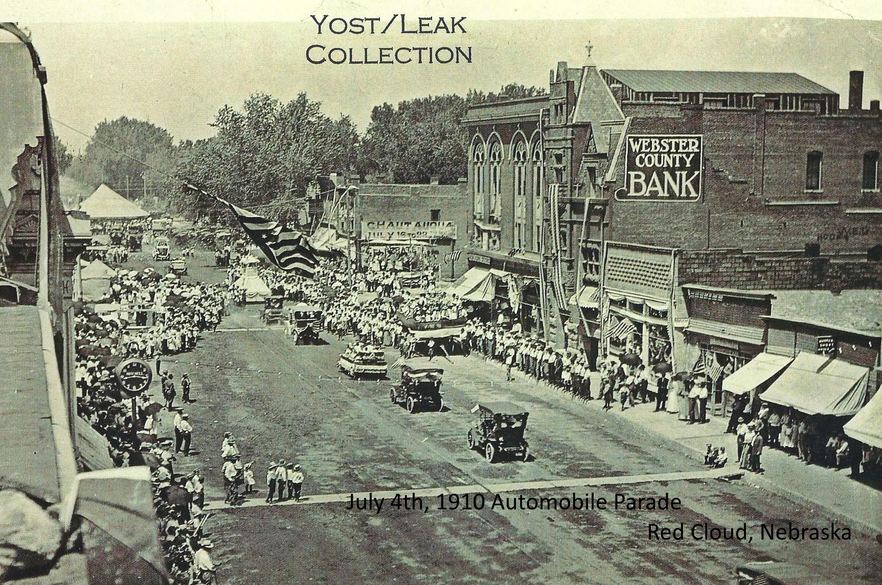 1910 Auto parade